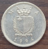Moneda Malta - 1 Lira 1994, Europa