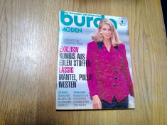 BURDA - Revista de Moda August 1992 - contine 146 p.+ tipare; limba germana foto