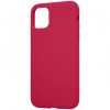 Husa TPU Tactical Velvet Smoothie pentru Apple iPhone 11 Pro, Sangria, Rosie