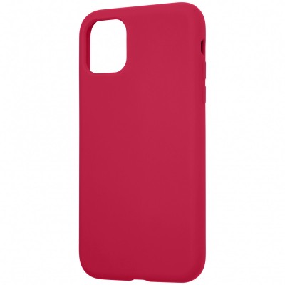 Husa TPU Tactical Velvet Smoothie pentru Apple iPhone 11 Pro, Sangria, Rosie foto