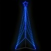 Pom de Crăciun LED 483 LED-uri Albastru 240 cm