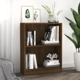 VidaXL Bibliotecă, stejar maro, 60x24x76 cm, lemn prelucrat