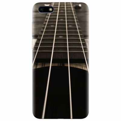 Husa silicon pentru Huawei Y5 Prime 2018, Bass Guitar foto