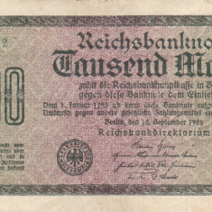 GERMANIA 1.000 marci 1922 VF!!!