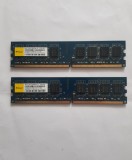 Kit Memorie RAM Desktop Elixir 2GB (1+1GB)DDR2