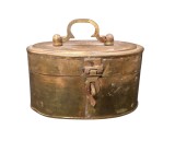 CUTIE VINTAGE DE TRINKETURI LUCRATĂ MANUAL DIN ALAMĂ