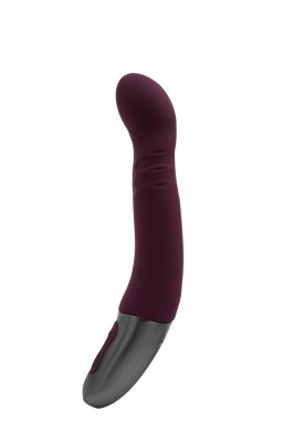 Vibrator Punctul G Titanz, Bordo, 20 cm foto