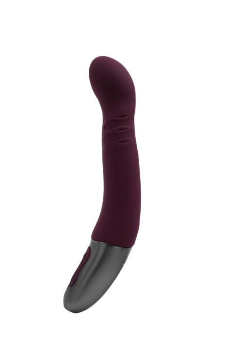 Vibrator Punctul G Titanz, Bordo, 20 cm
