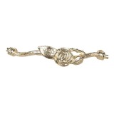 Cumpara ieftin Maner mobilier metal auriu 16x8x3 cm