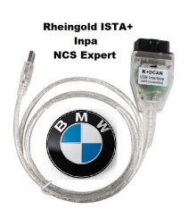 Tester diagnoza BMW INPA K+DCAN, Inpa 5.06 , Rheingold 4.01 + documentatie BMW foto