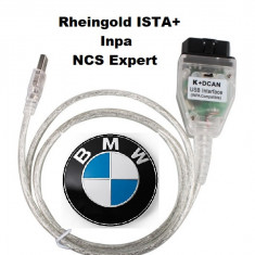 Tester diagnoza BMW INPA K+DCAN, Inpa 5.06 , Rheingold 4.01 + documentatie BMW