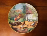 FARFURIE DECORATIVA DIN PORTELAN-&quot;PASTORAL OF THE FARM&quot; MARCAJ AK KAISER D24cm