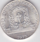 AUSTRIA 100 SCHILLING 1975, Europa, Argint