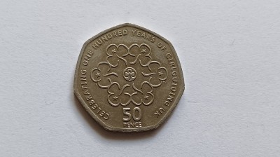 Marea Britanie / Anglia -50 Pence-2010- Girlguiding foto