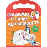 Coloram si lipim autocolante - Activitati distractive |