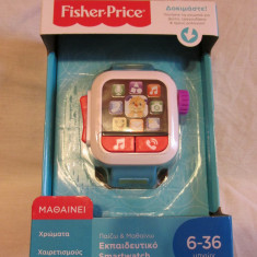 Jucarie bebe Fisher Price ceas smartwath,cu sunete,in limba greaca