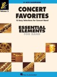 Concert Favorites Vol. 2 - Alto Sax: Essential Elements 2000 Band Series