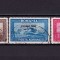 ✅RO 1930 LP 84 &quot; C. Raiu - supratipar - filigran vertical &quot;, serie stampilata - stampile ovale PAR AVION , tiraj 1300 serii