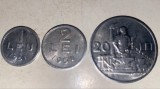 Cumpara ieftin Set Monede RPR 1951: 1 Leu, 2 Lei, 20 Lei - Monede Romania - Numismatica
