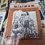 Revista Minimum nr.13/1988. Robi am fost, suntem liberi!