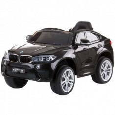 Masinuta electrica Chipolino BMW X6 black cu roti EVA foto