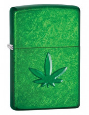 Bricheta Zippo 29662 Marijuana Leaf foto