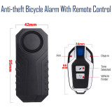 Cumpara ieftin Alarma anti furt pentru biciclete si motociclete JustZEN, senzor de vibratii