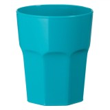 Pahar Plastic, Turcoaz, Capacitate 330ml, Potrivit Pentru Cuptorul Cu Microunde și Mașina De Spălat Vase, Dimensiuni 8x10cm, Oem