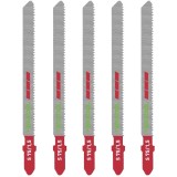 Festool S 75/15 - Set panze fierastrau pendular tija cu un prag de prindere (T) 75 mm plastic taiere dreapta fina 5 bucati