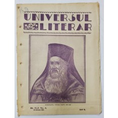 UNIVERSUL LITERAR, REVISTA , NR. 4 , 1927