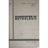 MEMORATOR DE METROLOGIE VOL.1-N. ILIOIU, GH. IVANOVICI-218750