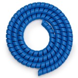 Protecție spiralată pentru cablu trotinetă electrică, albastru, 110 cm, eWheel | Motorevolution