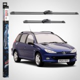 Cumpara ieftin Ștergătoare Parbriz Peugeot 206 SW (2E/K) 2002-2009 | Set Față 650+400mm Aerotwin AR653S | Bosch