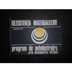 MIRCEA MIHAIL POPOVICI - REZISTENTA MATERIALELOR (1977, editie cartonata)