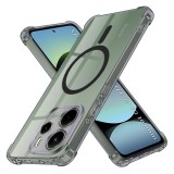 Husa Xiaomi Redmi Note 14 4G (Regional) Asteroid GSM Shockproof Clear Silicone MagSafe, fumuriu