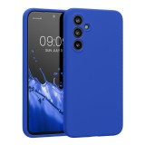 Husa Kwmobile pentru Samsung Galaxy A54 5G, Albastru, Silicon, KWM000018FQ050C, Carcasa