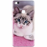 Husa silicon pentru Huawei P10 Lite, Siamese Kitty