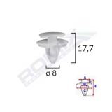 Clips Tapiterie Pentru Fiat/Lancia/Alfa Romeo/Renault - Alb Set 25 Buc 134145 11009-RMX