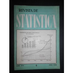 Revista de Statistica. Anul XXIII. Iunie 1974