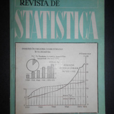 Revista de Statistica. Anul XXIII. Iunie 1974