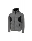 Hanorac Savage Gear Tec Foam Zip, Dark Grey Melange,Marime XXL