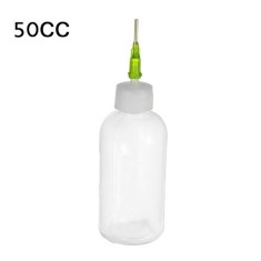RECIPIENT PLASTIC, DISPENSER CU VARF 50ml foto