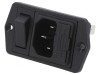Conector Alimentare AC Tată 10A 250V IEC 60320