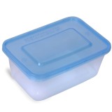 Recipiente Alimente Plastic 1L Transparente - Set de 4 buc, CMCLASS