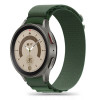 Curea Tech-Protect Nylon Pro pentru Samsung Galaxy Watch 4/5/5 Pro/6 Verde Militar