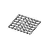 Grătar pentru şachtă de ventilaţie Gitter Standard