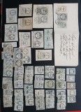 AUSTRIA/UNGARIA lot fiscale 1858/68 etc.- stampilate