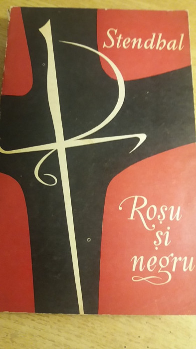 myh 414s - Stendhal - Rosu si negru - ed 1971