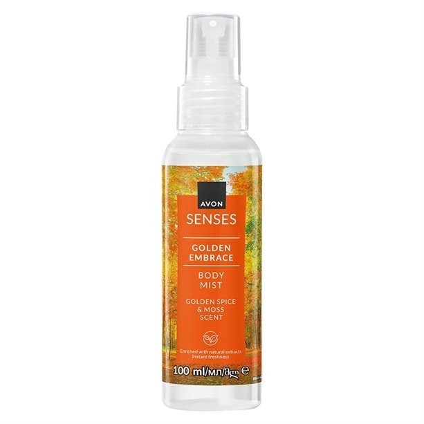 Spray de corp Senses Golden Embrace &ndash; parfum de toamnă, prospețime instantă 🍂💨