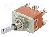 Intrerupator basculant, 2 pozitii, mod comutare ON-(ON), DPDT, PANASONIC - T215RSULCSAFJ foto